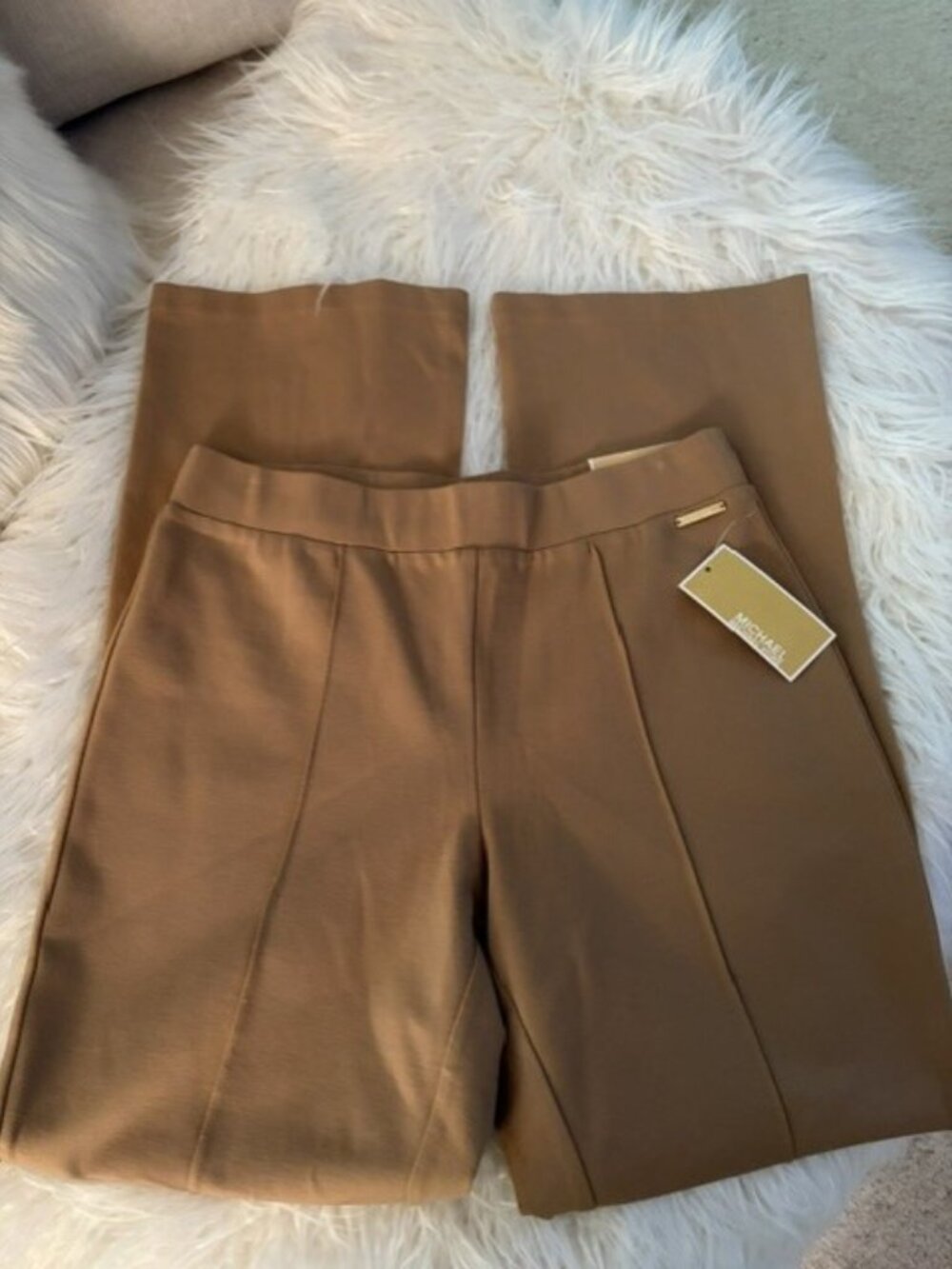 NWT MICHAEL KORS DARK CAMEL PANT